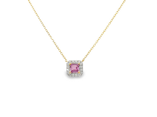 Pink Sapphire Pendant