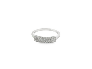 Diamond Bar Ring