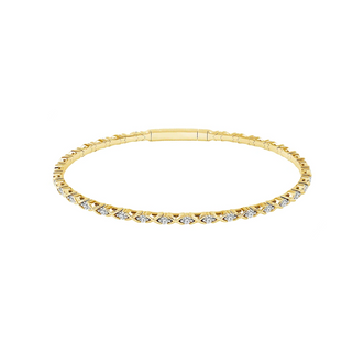 14KY GOLD 6.75" 3/4CT DIAMOND
