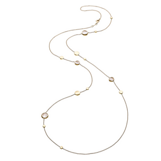 18KY GOLD 35" MOTHER-OF-PEARL