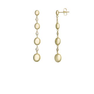 18KY GOLD 2" 0.30CT DIAMOND "A