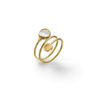 18KY GOLD "ARMILLAS GLOW CALEI