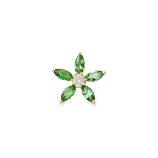 Wild Green Orchid Charm