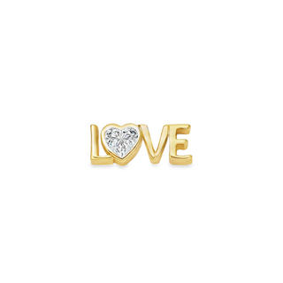 "Love" Loquet Charm