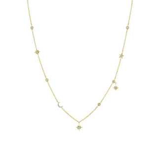 Moon & Star Necklace