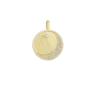 Star & Crescent Moon Medallion