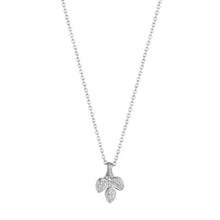 18KW GOLD 16" 0.29CT DIAMOND P