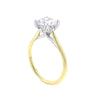 14KY TULIP-PRONG SOLITAIRE RING MOUNTING