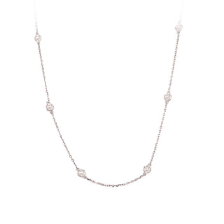 1ct 10-diamond necklace