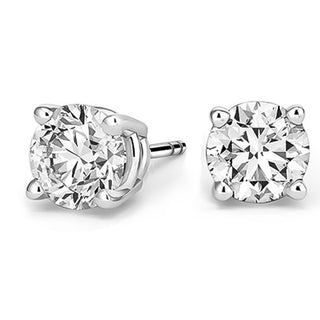 4ct diamond studs