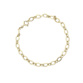 Vintage oval link bracelet