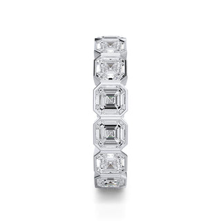 Asscher Cut Bezel Set Ring