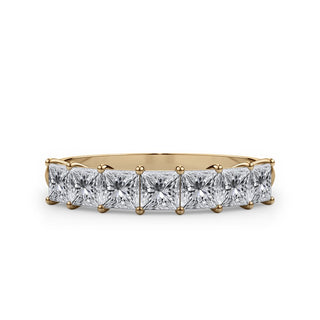 Princess Cut 7 Stone Ring