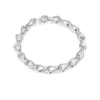 ELLE SILVER LINK BRACELET