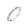 14KW BAGUETTE & ROUND DIAMOND BAND