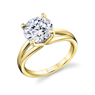 Split Shank Engagement Ring