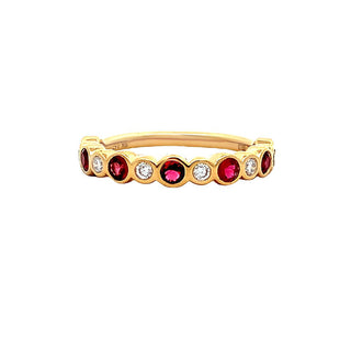 Ruby wedding band