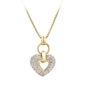 Pave Vintage heart