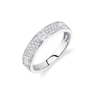 Pave diamond band