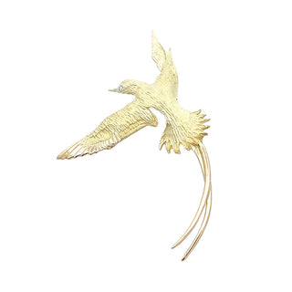 Vintage bird pin/pendant