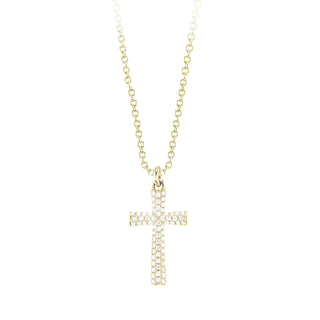 Flared diamond cross