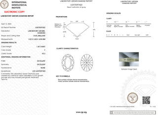 LOOSE LAB-GROWN DIAMOND: 1.60C