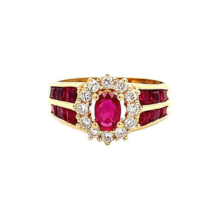 Fine Vintage ruby ring