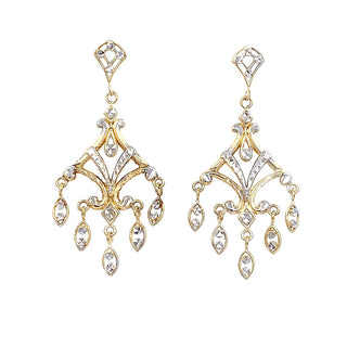 Vintage chandelier earrings