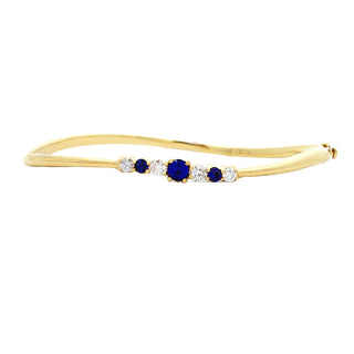 Sapphire bangle