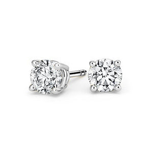 0.45CT DIAMOND STUD EARRINGS