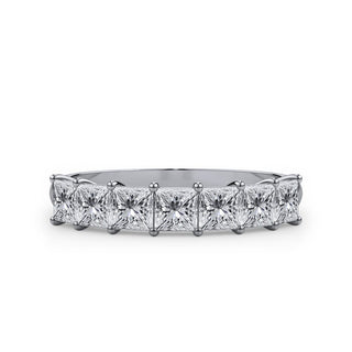 Princess Cut 7 Stone Ring