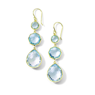 18KY IPPOLITA BLUE TOPAZ DROPS