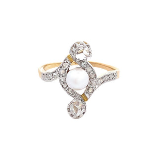 Antique pearl ring