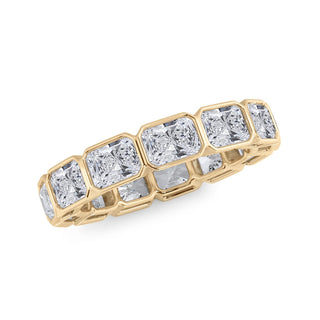 Radiant Cut East West Eternity Ring