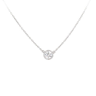 Tiffany 1/3ct necklace