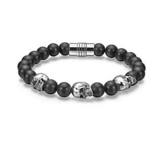 Mens skull bracelet