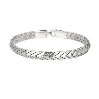 MENS SILVER ARROWHEAD BRACELET