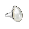 IPPOLITA SILVER MOTHER-OF-PEARL RING