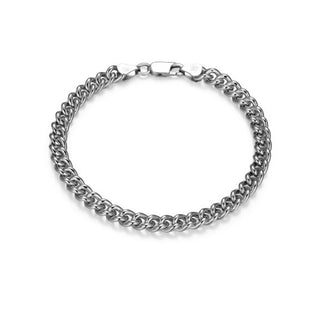 Mens curb bracelet