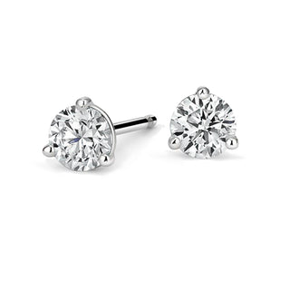 14KW 1CT DIAMOND STUDS GH/SI2