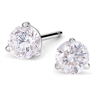 3.47CT DIAMOND STUD EARRINGS