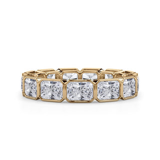Radiant Cut East West Eternity Ring