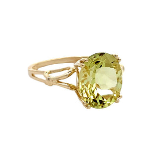 Vintage citrine ring