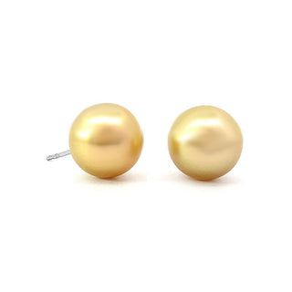 Golden Pearl Studs