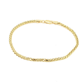 14k Wheat bracelet