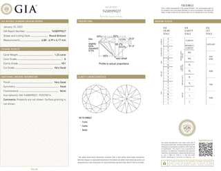 LOOSE DIAMOND: 1.22CT ROUND BR