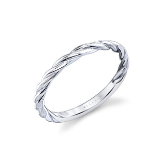 14KW TWISTED WEDDING BAND