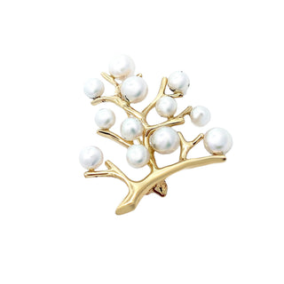 Vintage Mikimoto tree pin