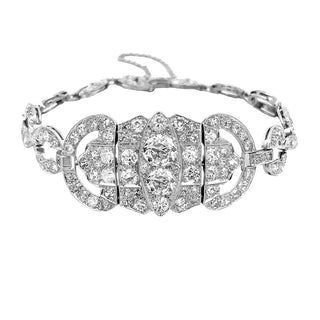 PLATINUM VINTAGE DIAMOND BRACELET