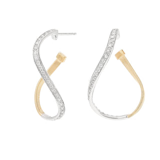 MARCO BICEGO DIAMOND HOOPS